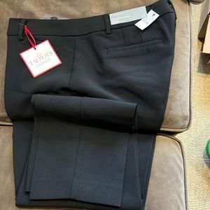 Talbots Hampshire ankle pant size 12 black